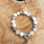 bracelet lithothérapie lune