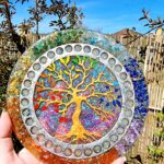 Arbre de vie 7 chakras - L'alvéole des minéraux