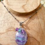 Pendentif fluorite