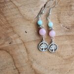 Boucles d'oreilles kunzite