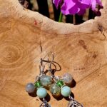 Boucles d'oreilles trio nature