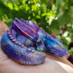 dragon merat est une création unique fait main par mes soins. Chaque dragon est une orgonite composé de minéraux et de métaux