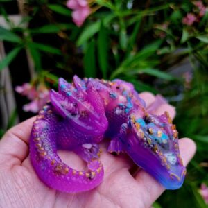 orgonite dragon phosphorescent